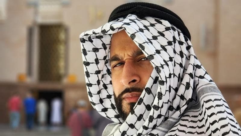 Syal keffiyeh, simbol bela Palestina yang dilarang di Tanah Suci. (<i>Middleeasteye)</i>