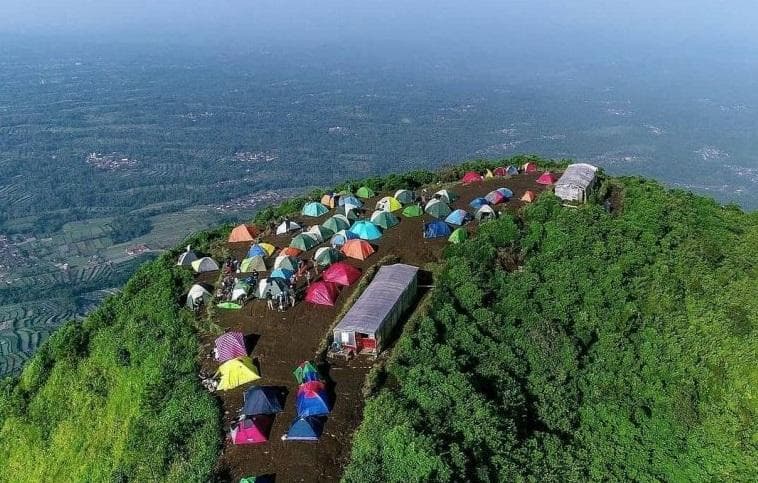 Gunung Andong, salah satu gunung yang cocok untuk pendaki pemula. (Instagram/@mas_saptanugraha)