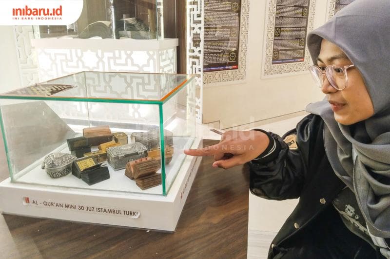 Al-Qur'an mini, salah satu daya tarik yang ada di Museum Jenang Gusjigang Kudus.&nbsp;(Inibaru.id/ Sekarwati)