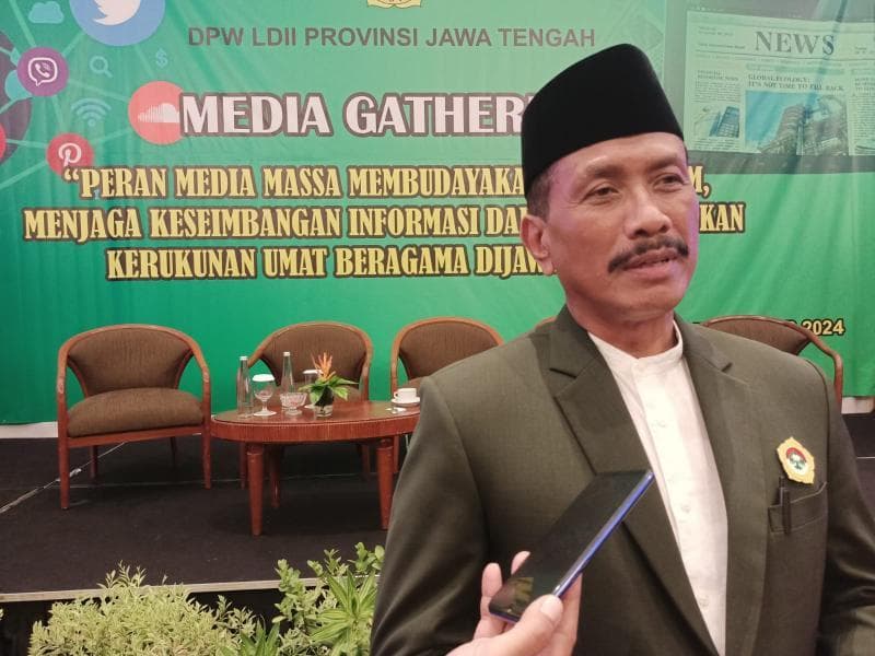 Ketua DPW LDII Jateng, Prof Dr Singgih Tri Sulistiyono. (Inibaru.id/ Danny Adriadhi Utama)