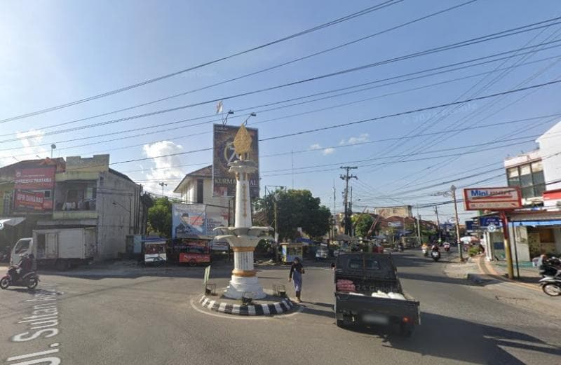 Simpang Wedi di Kecamatan Wedi, Klaten. (Googleuser)